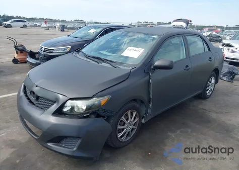 2009 Toyota Corolla Le z USA, uszkodzony, nr VIN 1NXBU40E69Z051987